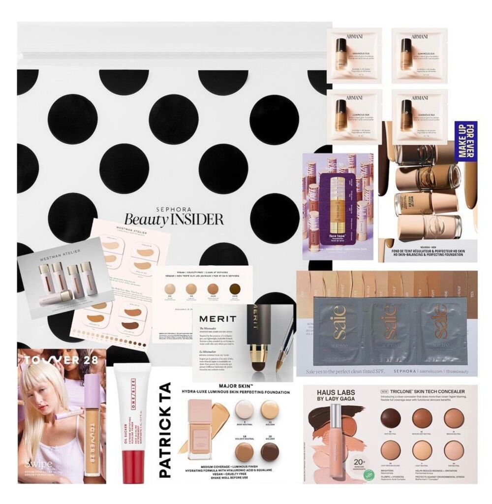 Sephora Foundation Sample Set